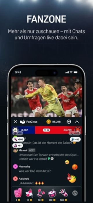 DAZN Sport Live Stream Smartphone-Screenshot8