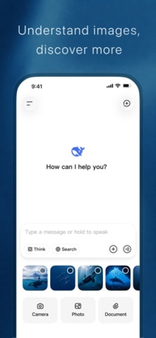 DeepSeek - KI-Assistent Smartphone-Screenshot2