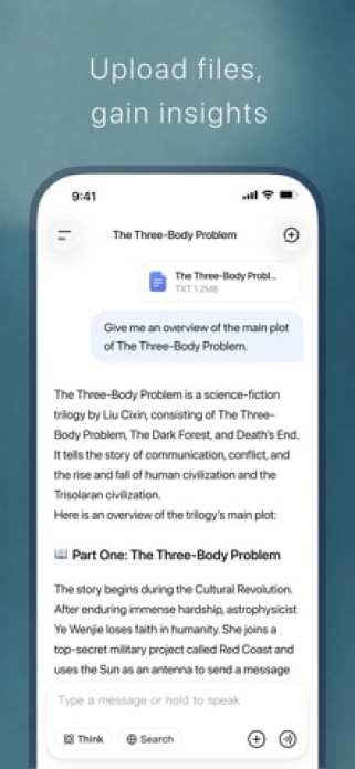 DeepSeek - KI-Assistent Smartphone-Screenshot5