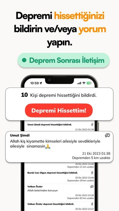 Deprem Türkiye Smartphone-Screenshot3