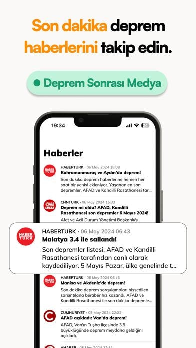 Deprem Türkiye Smartphone-Screenshot4