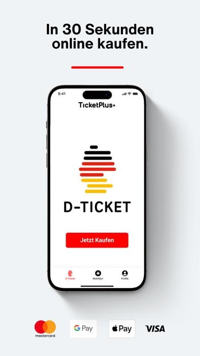 Deutschlandticket App Ticket+ Smartphone-Screenshot4