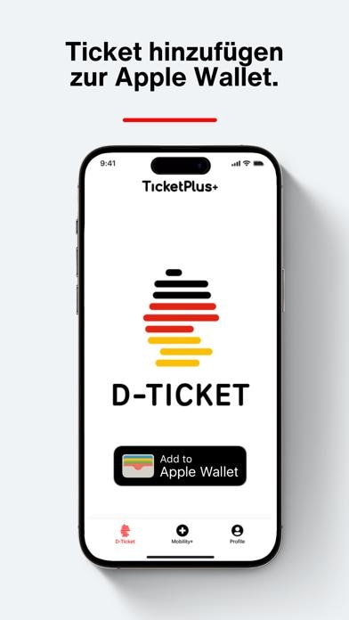 Deutschlandticket App Ticket+ Smartphone-Screenshot6