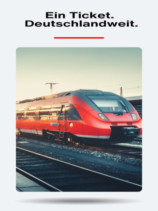 Deutschlandticket App Ticket+ Tablet-Screenshot2