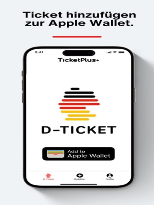 Deutschlandticket App Ticket+ Tablet-Screenshot6