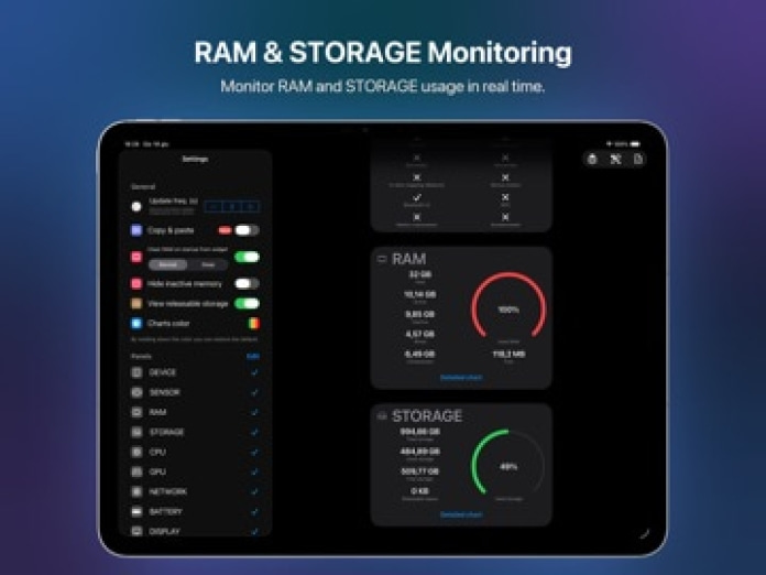 Device Monitor&sup2; Tablet-Screenshot2