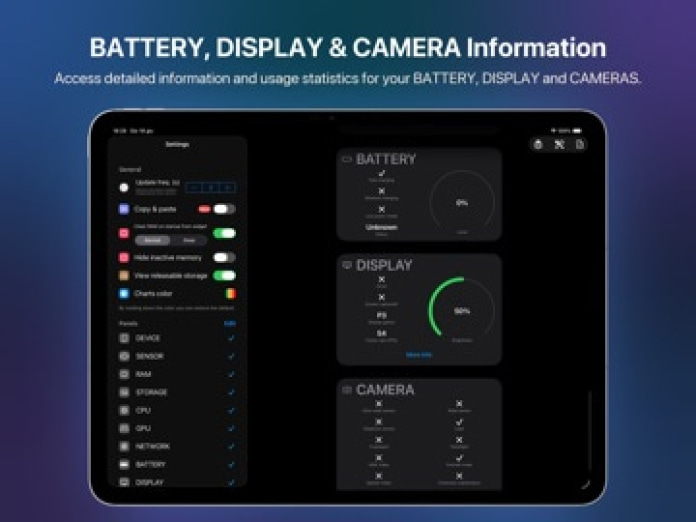 Device Monitor&sup2; Tablet-Screenshot4