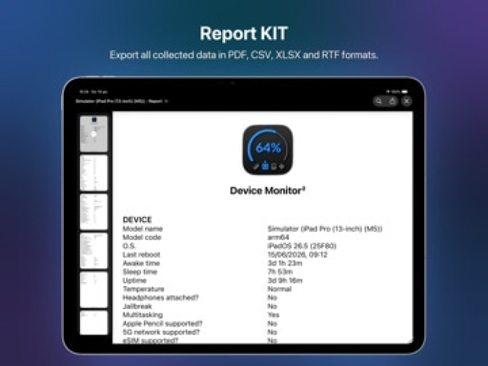 Device Monitor&sup2; Tablet-Screenshot9