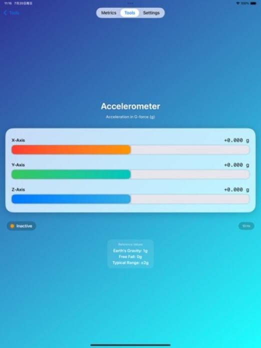 Device Status⁺ Systemmonitor Tablet-Screenshot2