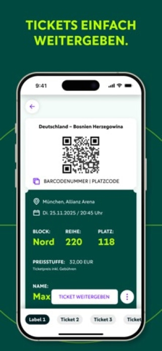 DFB Event-App Smartphone-Screenshot2