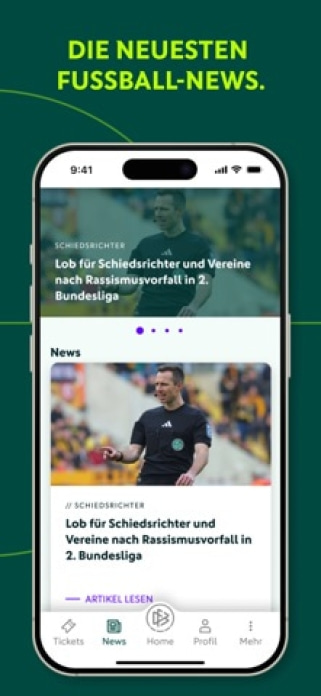 DFB Event-App Smartphone-Screenshot3