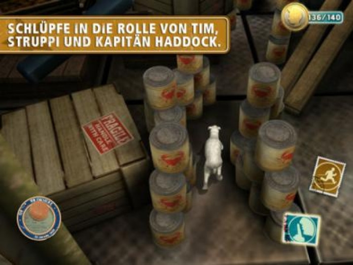 Die Abenteuer von Tim und Struppi: Das Geheimnis der Einhorn - Das Spiel Smartphone-Screenshot3
