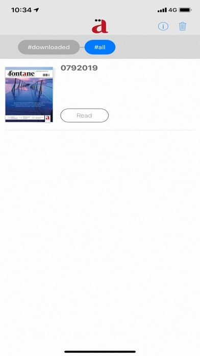 Die Fontäne Smartphone-Screenshot