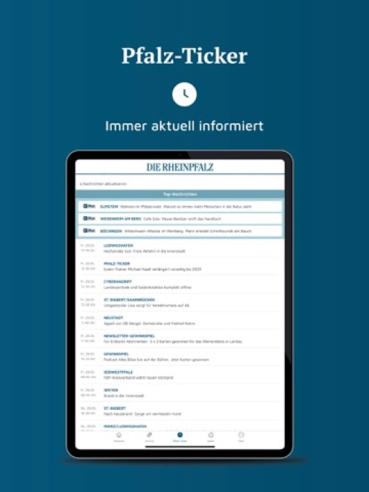 DIE RHEINPFALZ – Nachrichten Tablet-Screenshot6