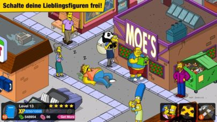 Die Simpsons™: Springfield Smartphone-Screenshot2
