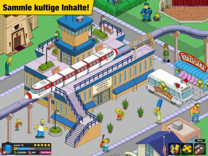 Die Simpsons™: Springfield Tablet-Screenshot4