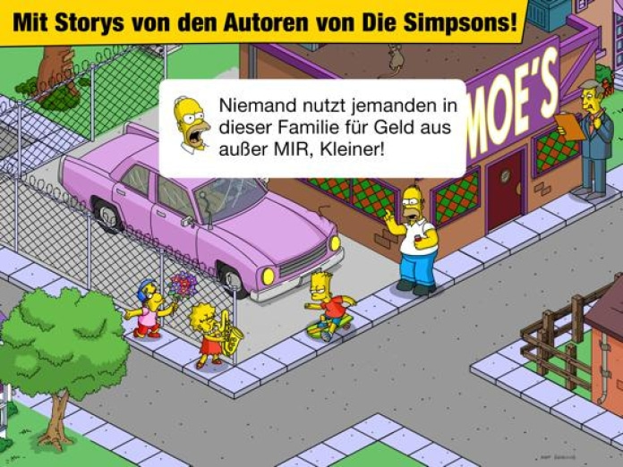 Die Simpsons™: Springfield Tablet-Screenshot5