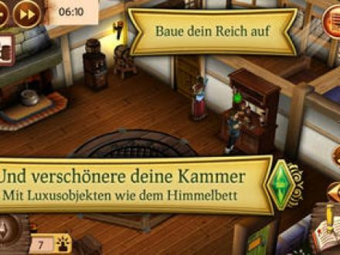 Die Sims Mittelalter Smartphone-Screenshot2