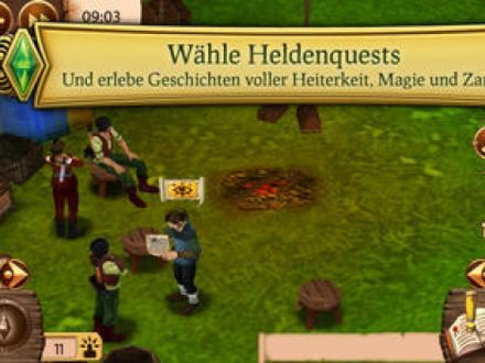 Die Sims Mittelalter Smartphone-Screenshot3