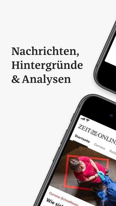 DIE ZEIT – Nachrichten Smartphone-Screenshot