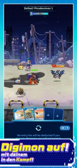 DIGIMON UP Smartphone-Screenshot2