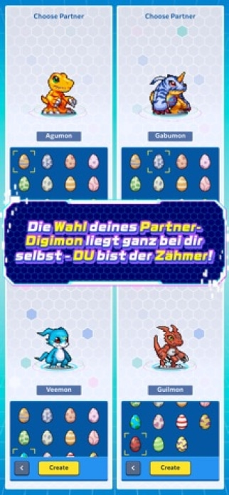DIGIMON UP Smartphone-Screenshot4