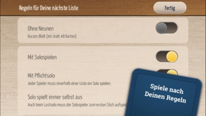 Doppelkopf HD Smartphone-Screenshot6