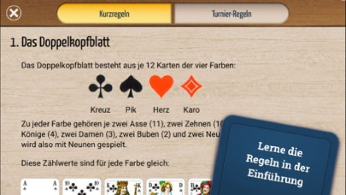 Doppelkopf HD Smartphone-Screenshot8