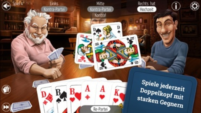 Doppelkopf HD Smartphone-Screenshot