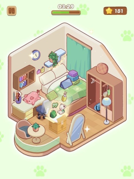 Dreamy Room-Träumendes Zimmer Tablet-Screenshot4