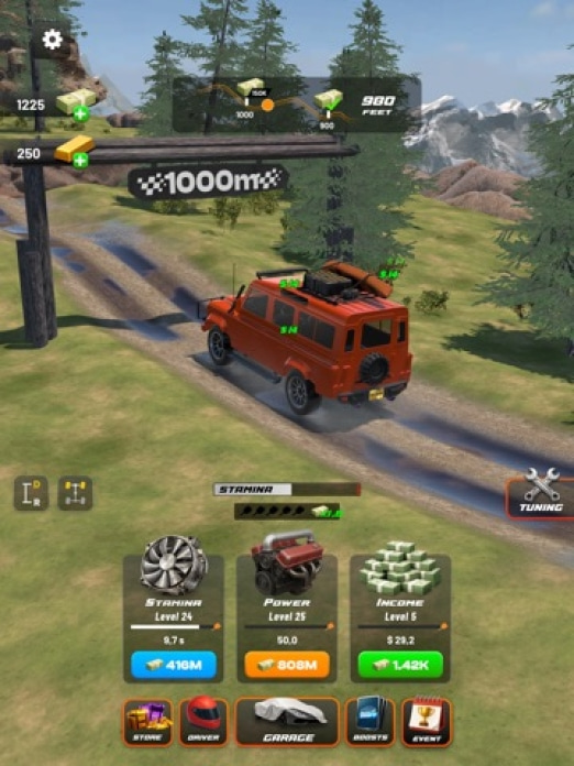Drive 2 Climb: Offroad 4x4 Tablet-Screenshot5