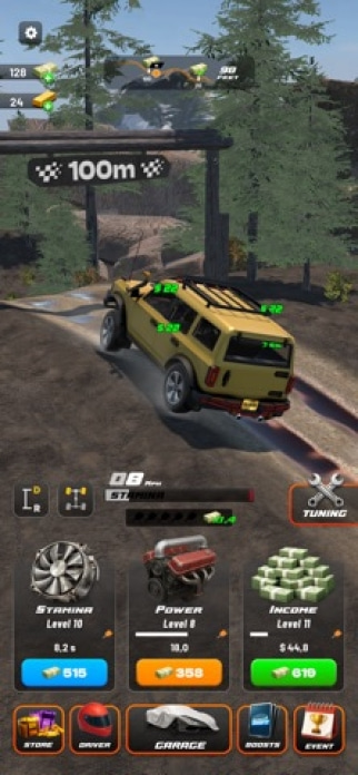 Drive 2 Climb: Offroad 4x4 Smartphone-Screenshot