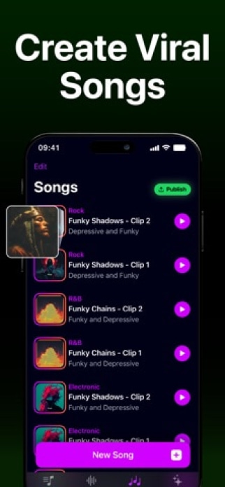 Banger for Artists: AI Music Smartphone-Screenshot5