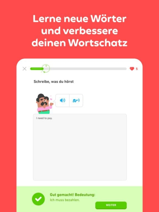 Duolingo Tablet-Screenshot5