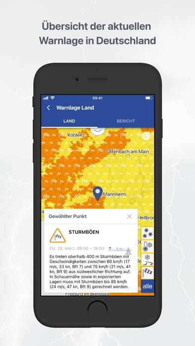 DWD WarnWetter Smartphone-Screenshot2