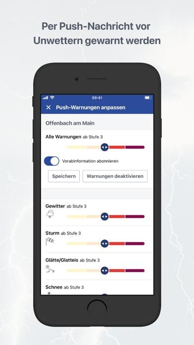 DWD WarnWetter Smartphone-Screenshot3