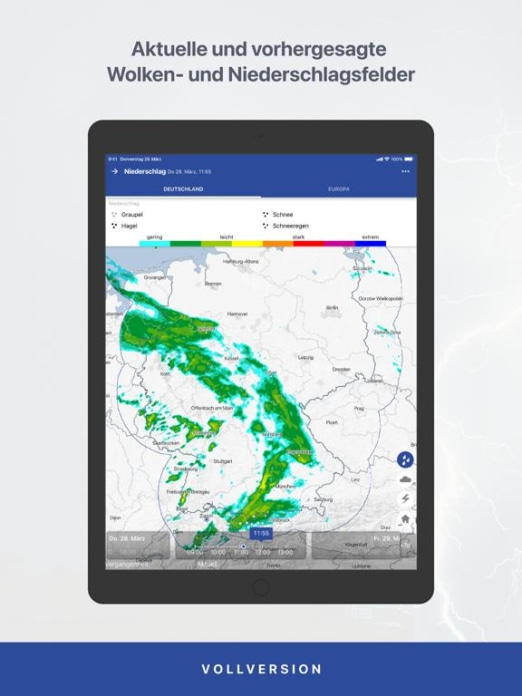 DWD WarnWetter Tablet-Screenshot4