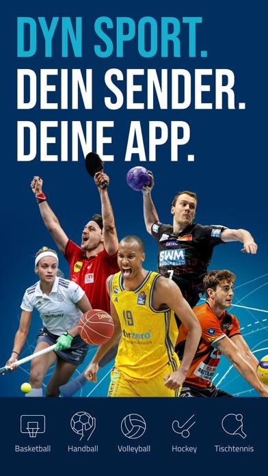 Dyn Sport Live & auf Abruf Smartphone-Screenshot