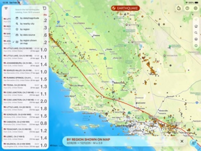 Earthquake – Erdbeben Tablet-Screenshot6