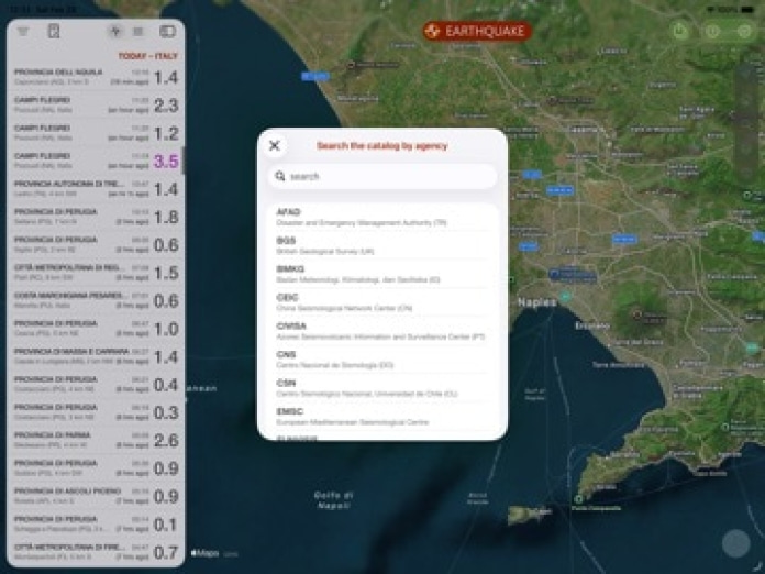 Earthquake – Erdbeben Tablet-Screenshot8