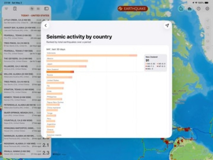 Earthquake &ndash; Erdbeben Tablet-Screenshot9