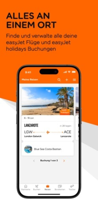 easyJet: Travel App Smartphone-Screenshot2