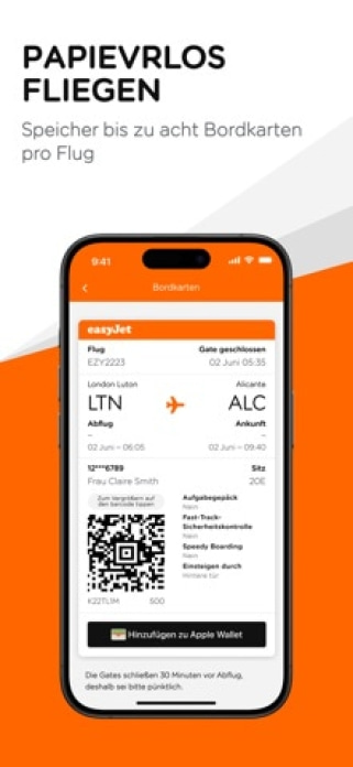 easyJet: Travel App Smartphone-Screenshot3