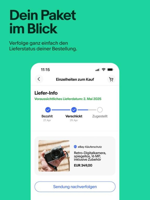eBay: kaufen & verkaufen Tablet-Screenshot6