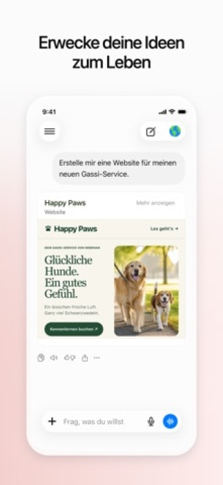 EcoGPT - KI für die Menschheit Smartphone-Screenshot4