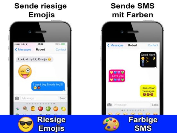 Emoji 3 PRO - Farbige SMS - New Emojis Emojis Sticker für SMS, Facebook, Twitter Tablet-Screenshot2