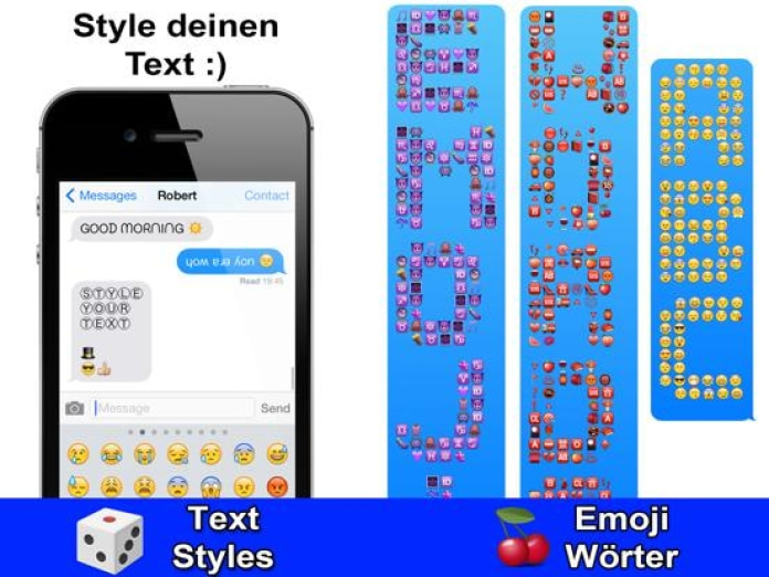 Emoji 3 PRO - Farbige SMS - New Emojis Emojis Sticker für SMS, Facebook, Twitter Tablet-Screenshot4