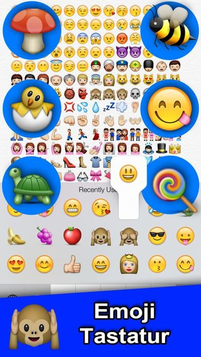 Emoji 3 PRO - Farbige SMS - New Emojis Emojis Sticker für SMS, Facebook, Twitter Smartphone-Screenshot