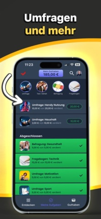 empfohlen.de: Geld verdienen Smartphone-Screenshot3