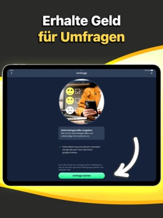 empfohlen.de: Geld verdienen Tablet-Screenshot2